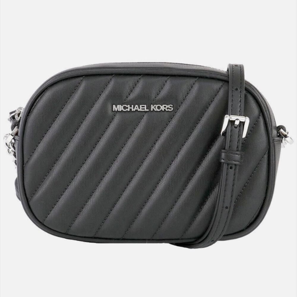 MICHAEL KORS Rose Small Quilted Crossbody Bag 35S1SXOC1U black - Picture 3 of 17